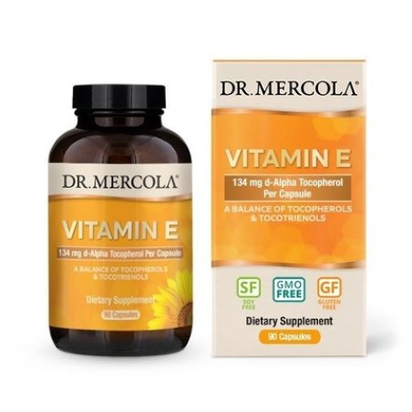 Dr Mercola Vitamin E 90 Capsules