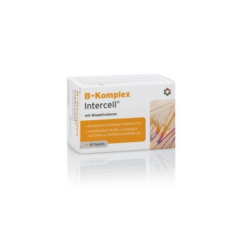Intercell Pharma Bcomplex Intercell 60 Capsules