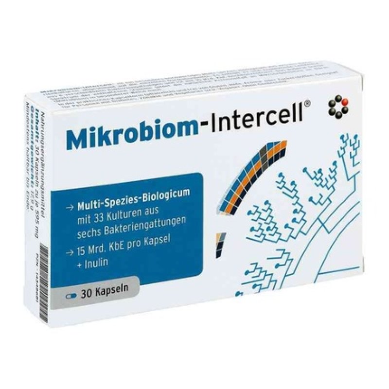 Intercell Pharma Intercell Microbiome 30 Capsules