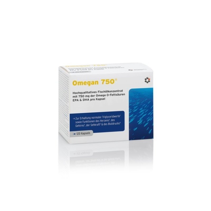 Intercell Pharma Omegan 750 120 Capsules