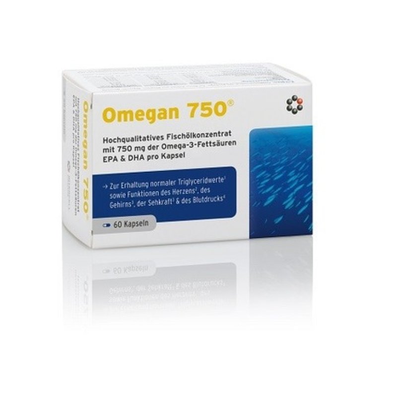 Intercell Pharma Omegan 750 60 Capsules