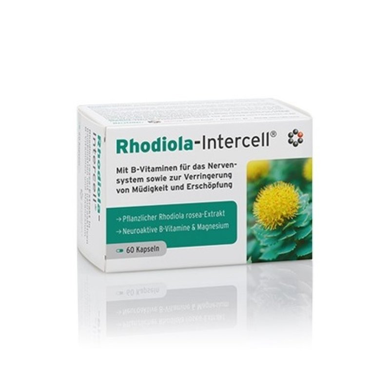 Intercell Pharma Rhodiola Intercell 60 Capsules