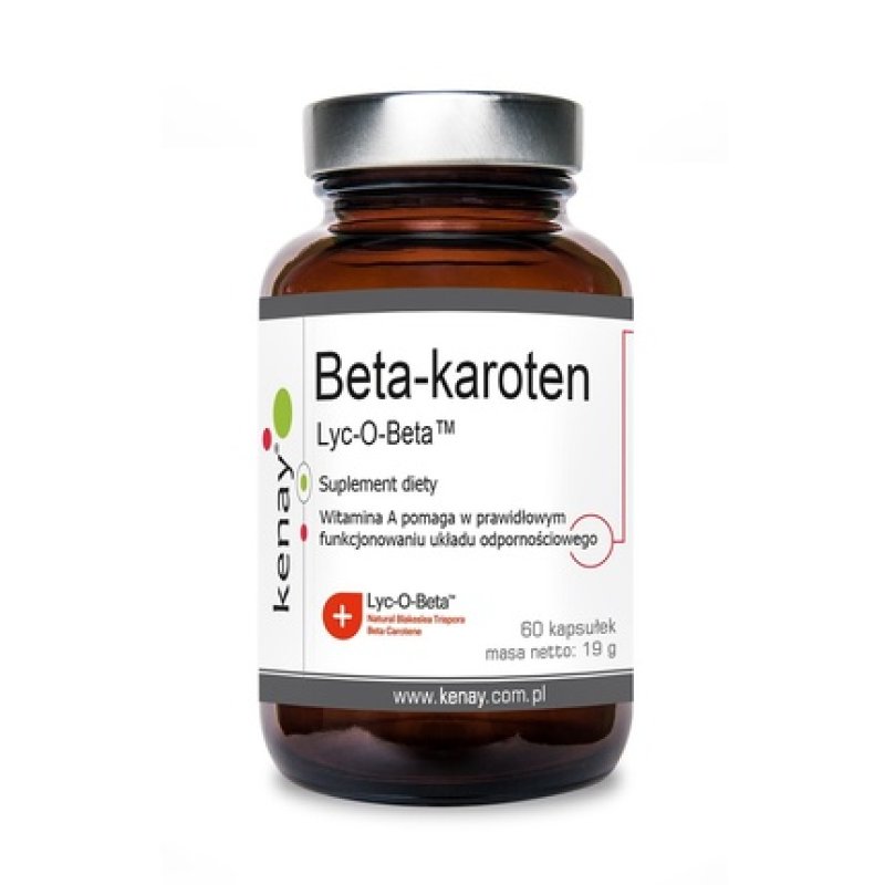 Kenay Kenay Beta Carotene Provitamin A Lycobeta 60 Capsules