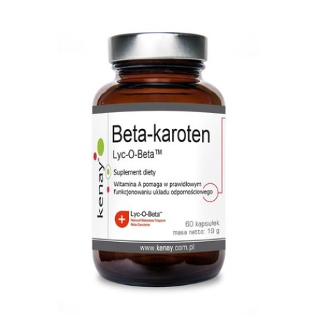 Kenay Kenay Beta Carotene Provitamin A Lycobeta 60 Capsules