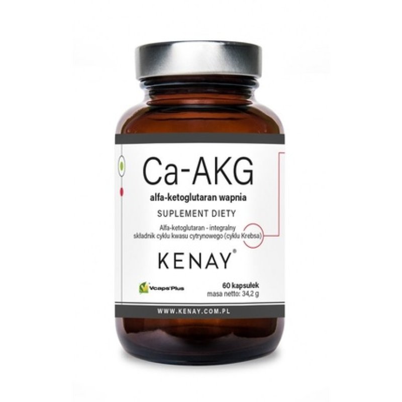 Kenay Kenay Calcium Alphaketoglutarate Capsules 60 Count