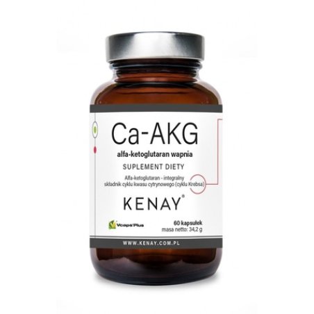 Kenay Kenay Calcium Alphaketoglutarate Capsules 60 Count