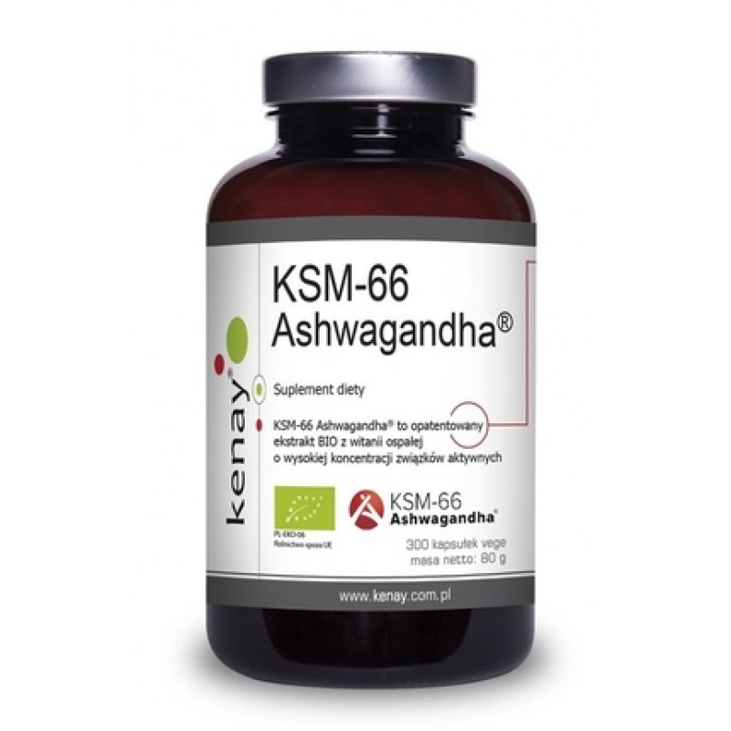 Kenay Kenay Organic Ksm66 Ashwagandha 300 Capsules