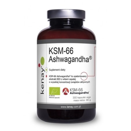 Kenay Kenay Organic Ksm66 Ashwagandha 300 Capsules