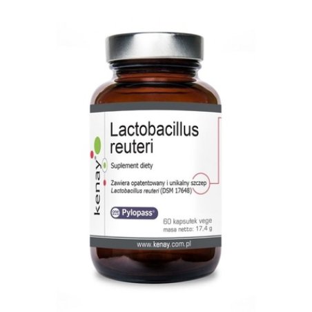 Kenay Pylopass Lactobacillus Reuteri 60 Capsules