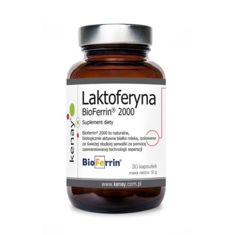 Kenay Kenay Lactoferrin Bioferrin 2000 30 Capsules