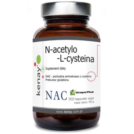 Kenay Nacetylcysteine Nac 300 Capsules Dietary Supplement