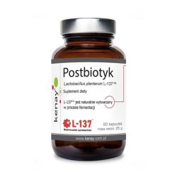 Kenay Postbiotic Lactobacillus Plantarum L137 Supplement 60 Capsules