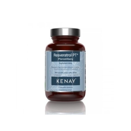 Kenay Kenay Resveratrol Pttm Pterostilbene 60 Capsules