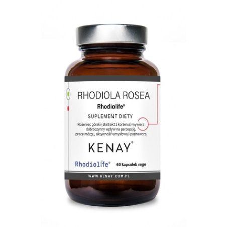 Kenay Kenay Rhodiolife Rhodiola Rosea Mountain Rhodiola 60 Veggie Capsules