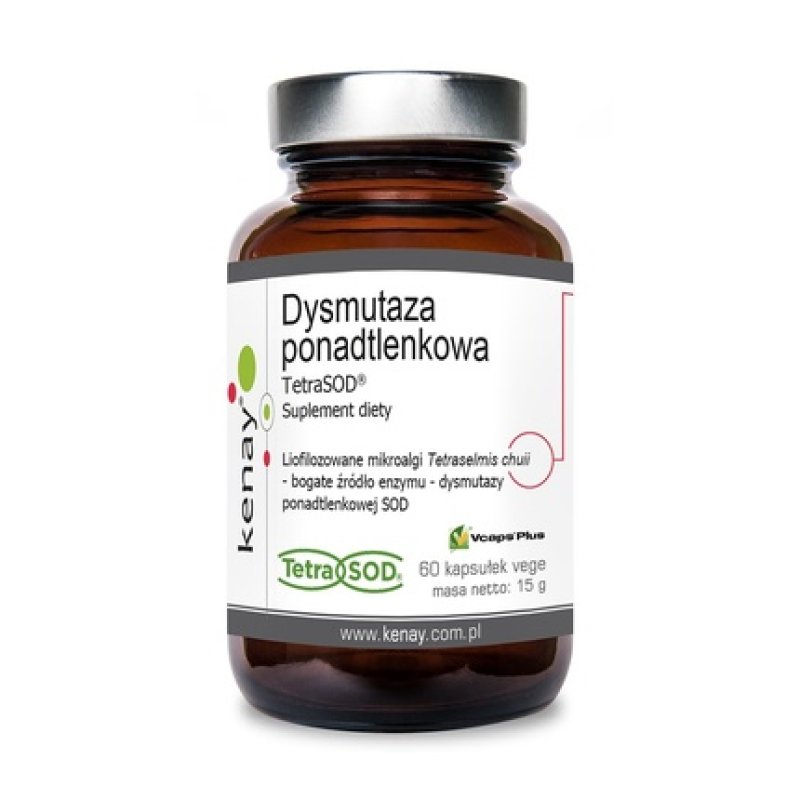 Kenay Tetrasod Superoxide Dismutase 750 Iu 60 Capsules