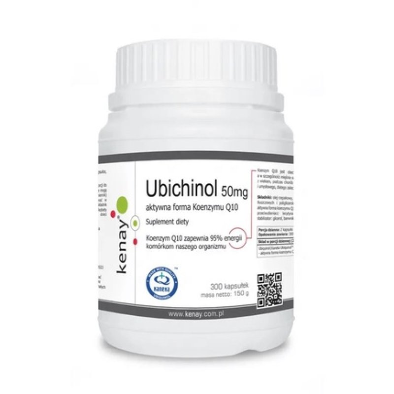 Kenay Ubiquinol Active Coenzyme Q10 50 Mg 300 Capsules