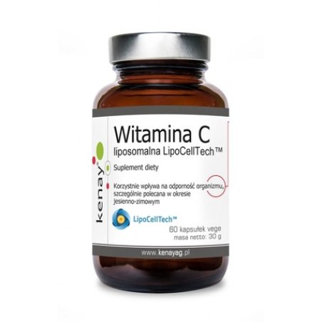 Kenay Kenay Liposomal Vitamin C Lipocelltech 60 Capsules