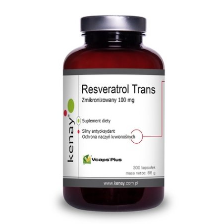 Kenay Micronized Transresveratrol 100 Mg 300 Capsules