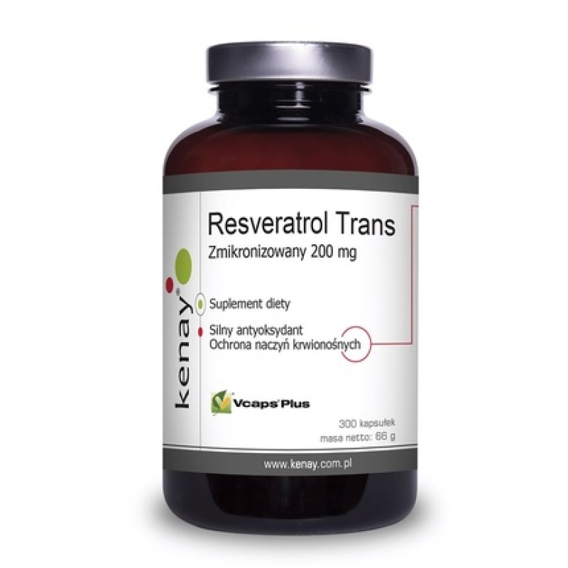 Kenay Kenay Micronized Transresveratrol 200 Mg 300 Capsules