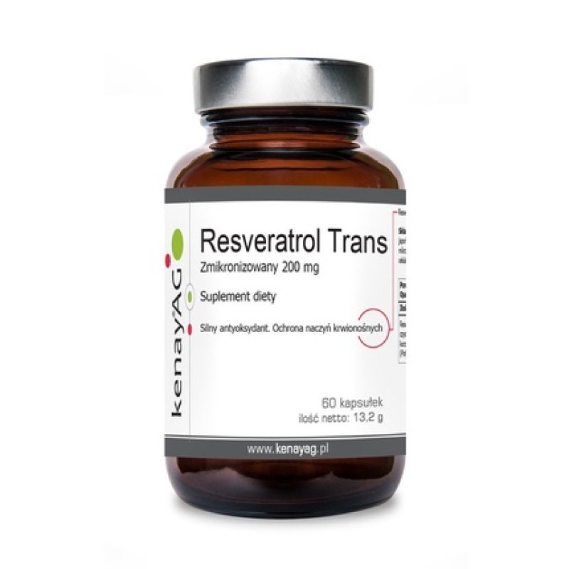 Kenay Kenay Micronized Transresveratrol 200 Mg 60 Capsules
