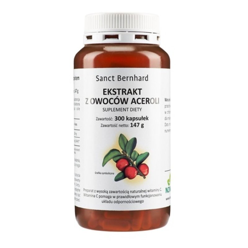 Krauterhaus Sanct Bernhard Acerola 300 Capsules