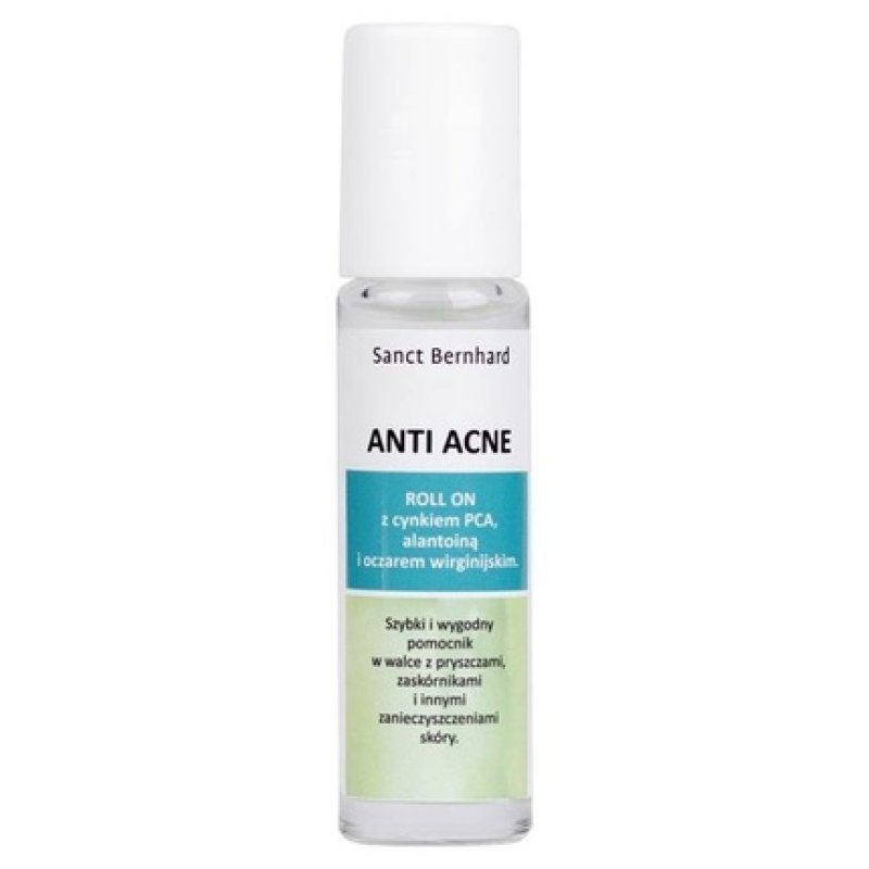 Krauterhaus Sanct Bernhard Antiacne Rollon For Pimples And Blackheads 10 Ml 0338 Fl Oz
