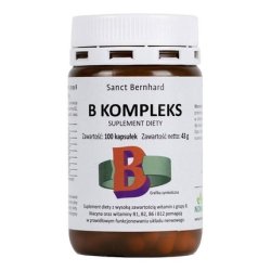 Krauterhaus Sanct Bernhard B Complex 100 Capsules