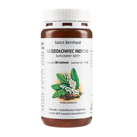 Krauterhaus Sanct Bernhard Boswellia Serrata 180 Tablets
