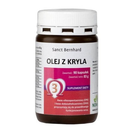Krauterhaus Sanct Bernhard Krill Oil 90 Capsules