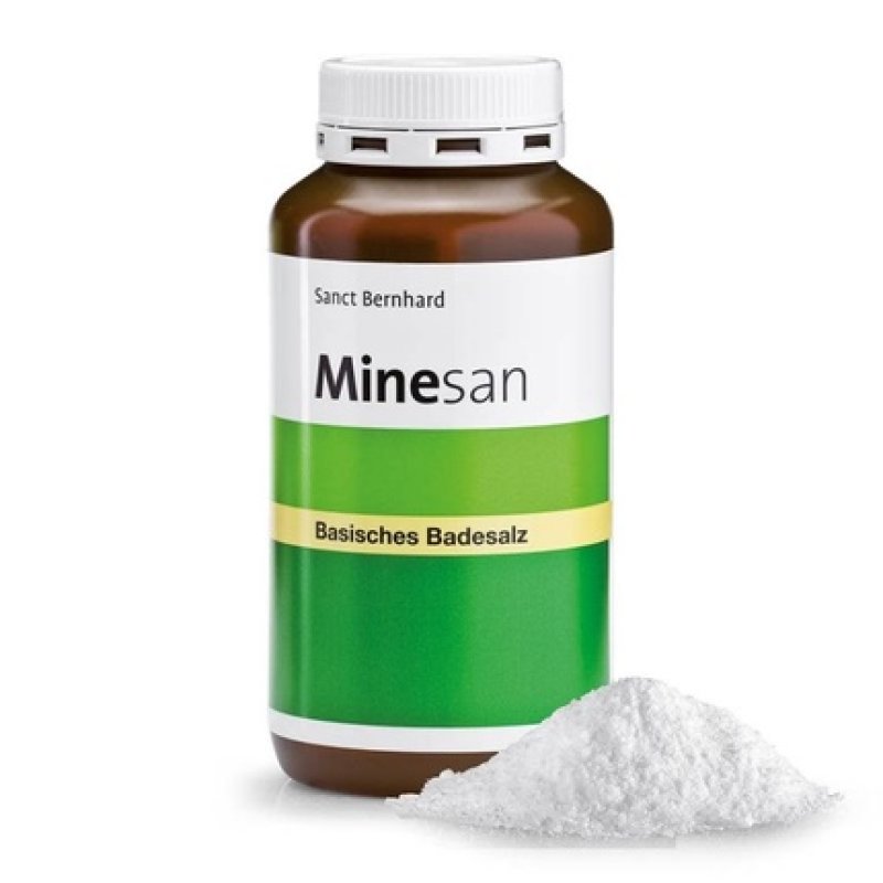 Krauterhaus Sanct Bernhard Minesan Alkaline Bath Salt 500 G 176 Oz