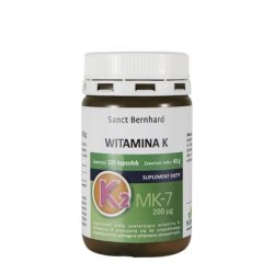 Krauterhaus Sanct Bernhard Vitamin K2 200 Micrograms 120 Capsules