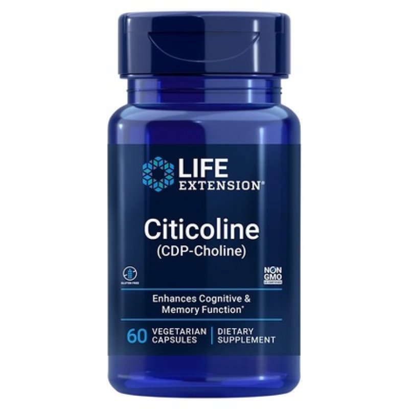 Life Extension Cognizin Cdpcholine 250 Mg 60 Veggie Capsules