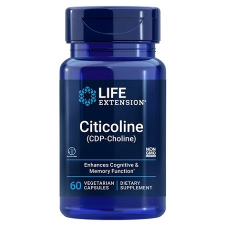 Life Extension Cognizin Cdpcholine 250 Mg 60 Veggie Capsules
