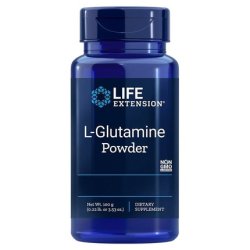 Life Extension Lglutamine Powder 150 Grams 5291 Ounces