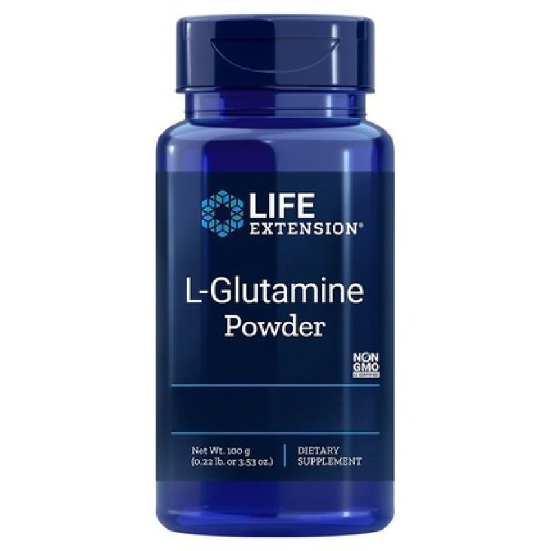 Life Extension Lglutamine Powder 150 Grams 5291 Ounces