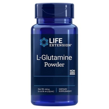 Life Extension Lglutamine Powder 150 Grams 5291 Ounces