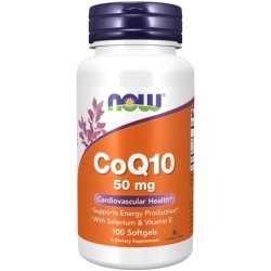 Now Foods Coenzyme Q10 50 Mg 100 Capsules