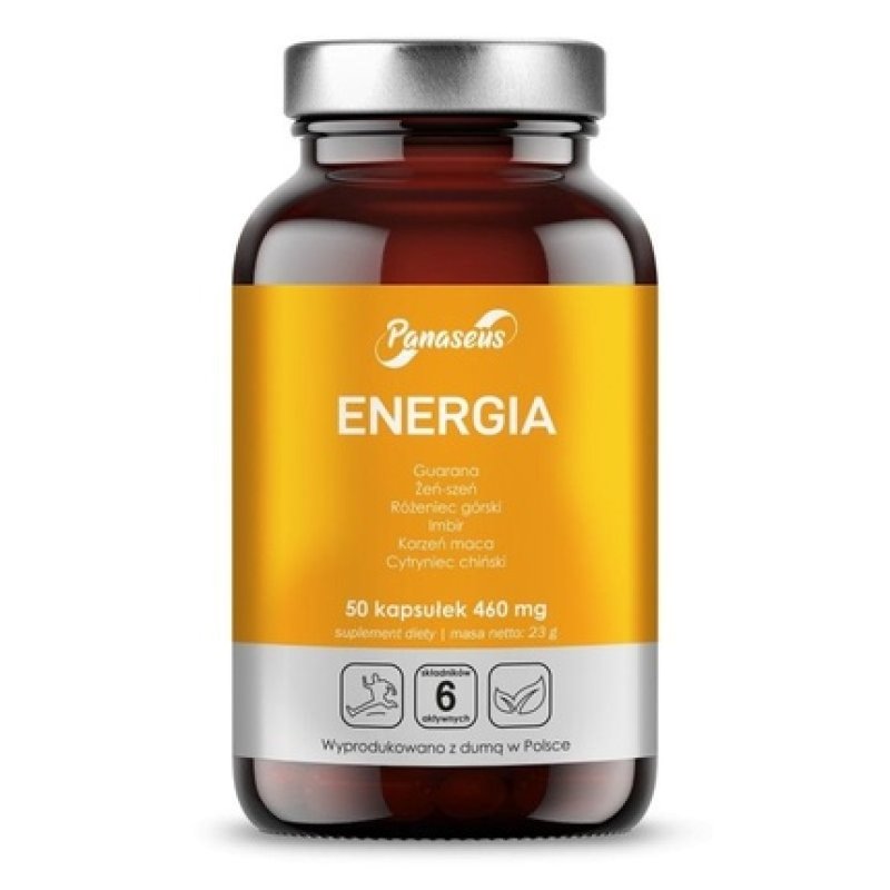 Panaseus Energy 50 Capsules