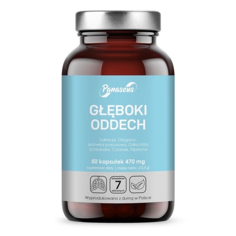 Panaseus Deep Breath 50 Capsules