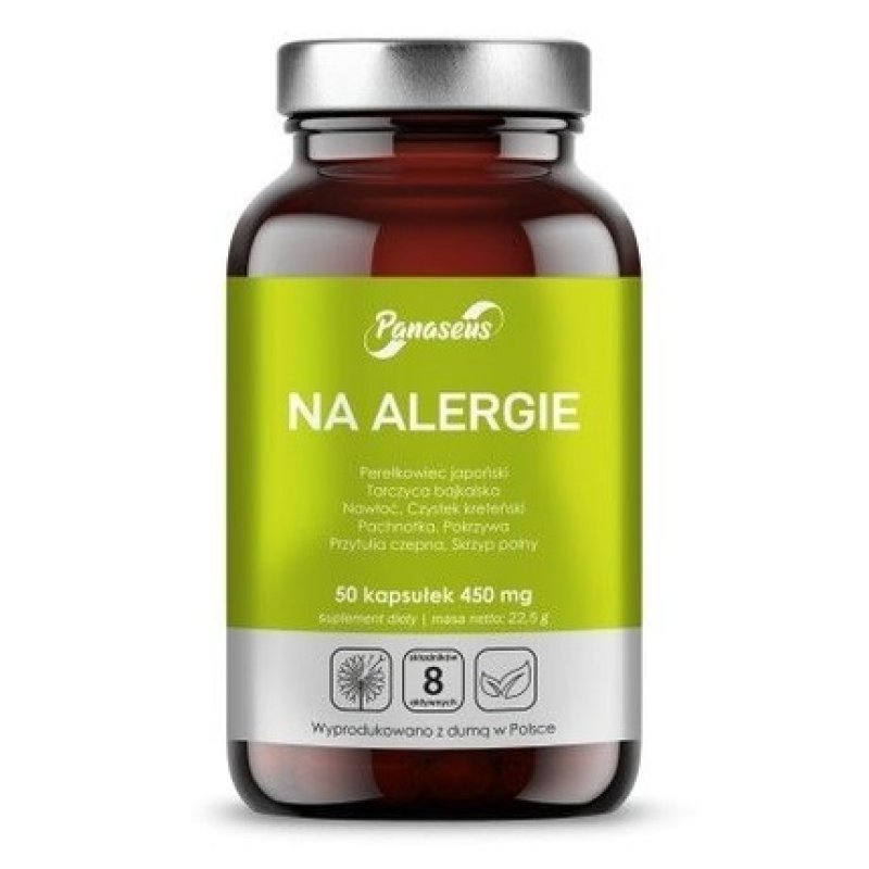 Panaseus Allergy Relief 50 Capsules