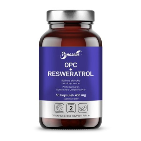 Panaseus Opc Resveratrol 50 Capsules