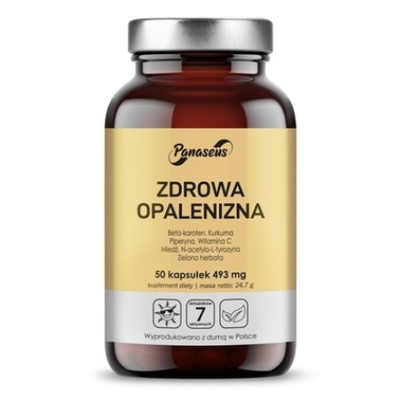 Panaseus Healthy Tan Supplement 50 Capsules