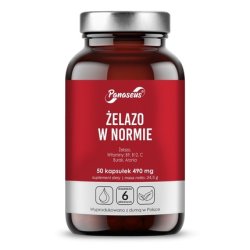 Panaseus Iron Within The Normal Range 50 Capsules