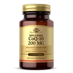 Solgar Megasorb Coq10 200 Mg 30 Capsules