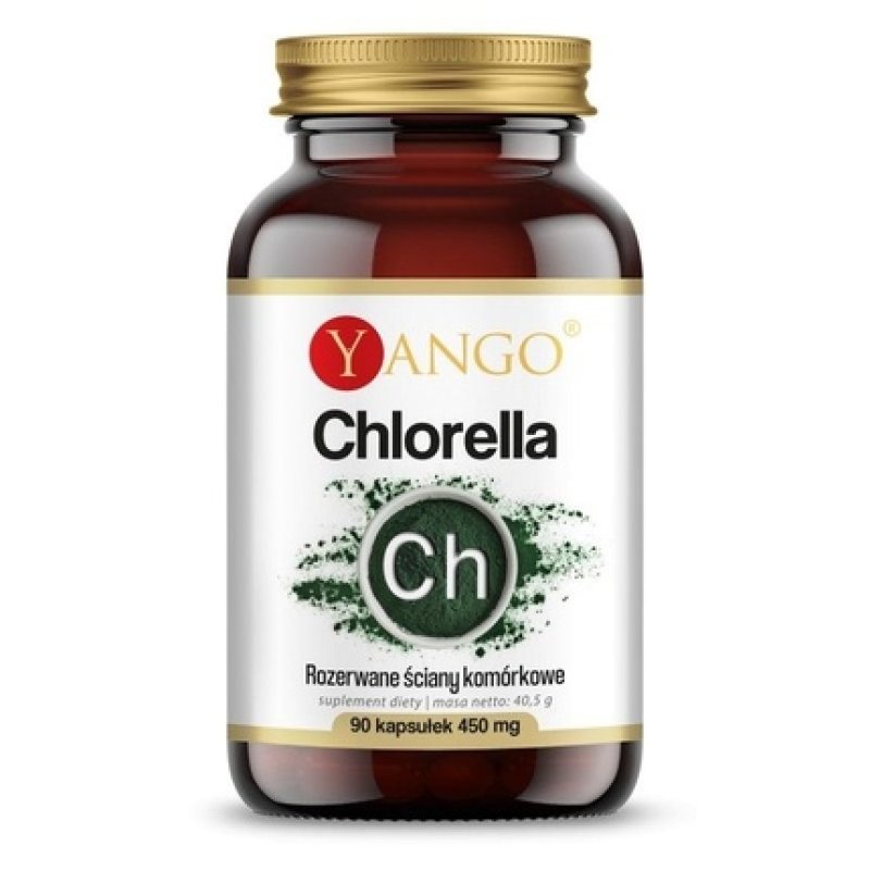Yango Chlorella With Broken Cell Walls 90 Capsules