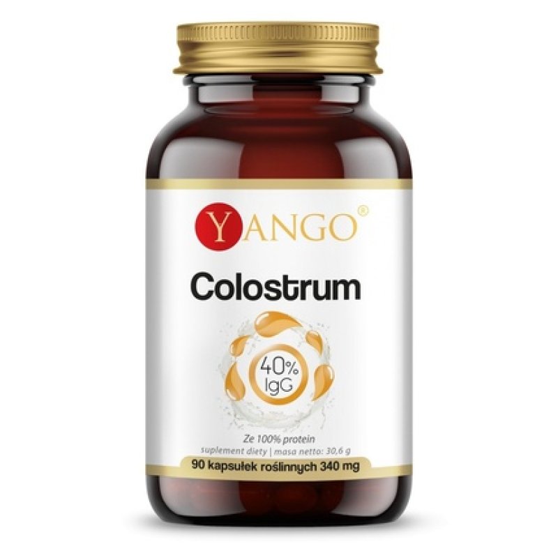 Yango Colostrum With 40 Immunoglobulins 90 Capsules