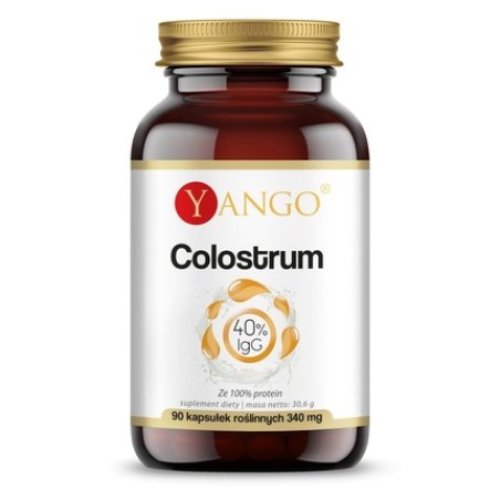 Yango Colostrum With 40 Immunoglobulins 90 Capsules