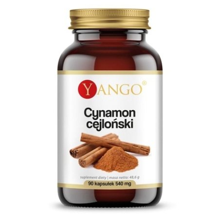 Yango Ceylon Cinnamon 90 Capsules