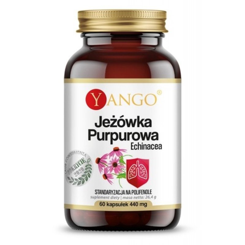 Yango Echinacea Purple Coneflower 60 Capsules