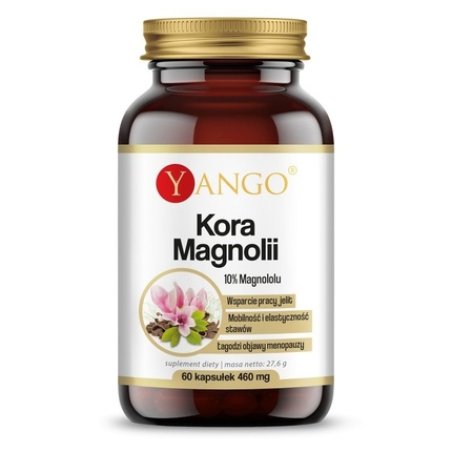 Yango Magnolia Bark With 10 Magnolol 60 Capsules